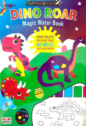 Dino Roar Magic Water Book