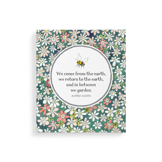 Bee Notepad - Flowers