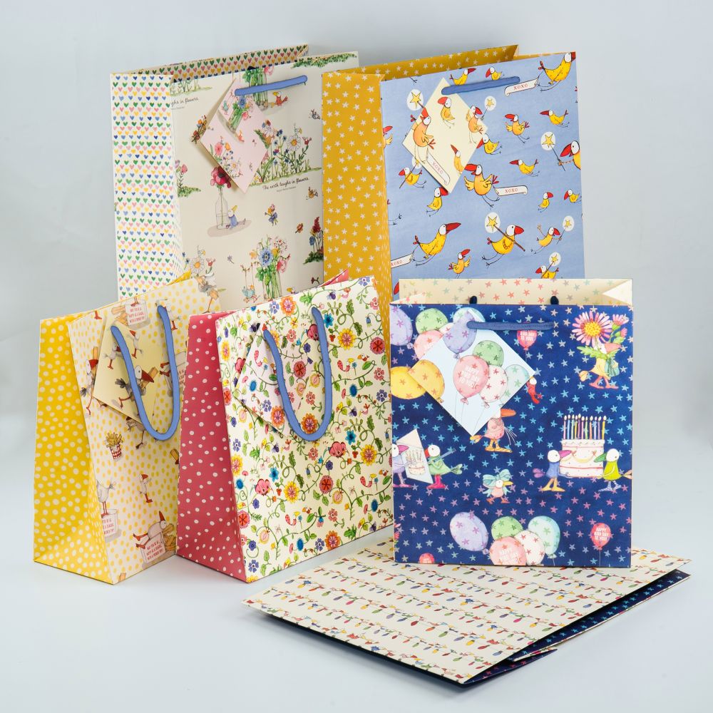 Twigseeds Gift Bag (Large) - Happy Seagulls