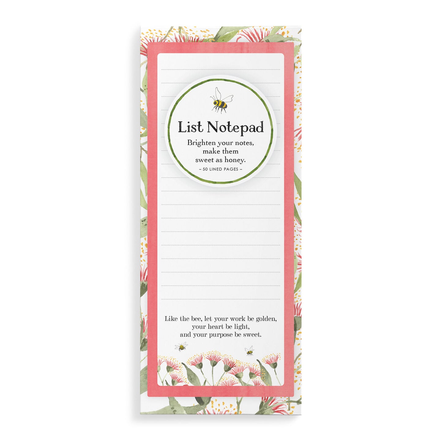 Bee Magnetic List - Flowering Gum