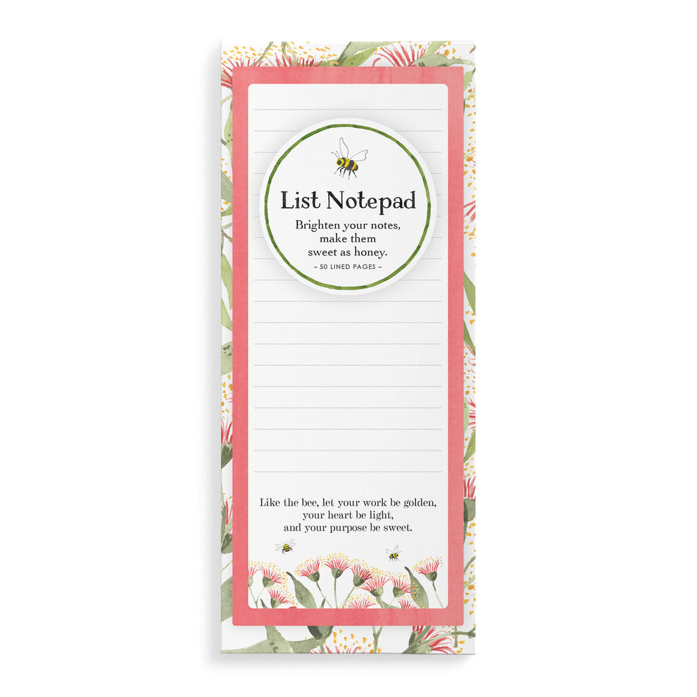 Flowering Gum Magnetic List Notepad – Unexpected Finds