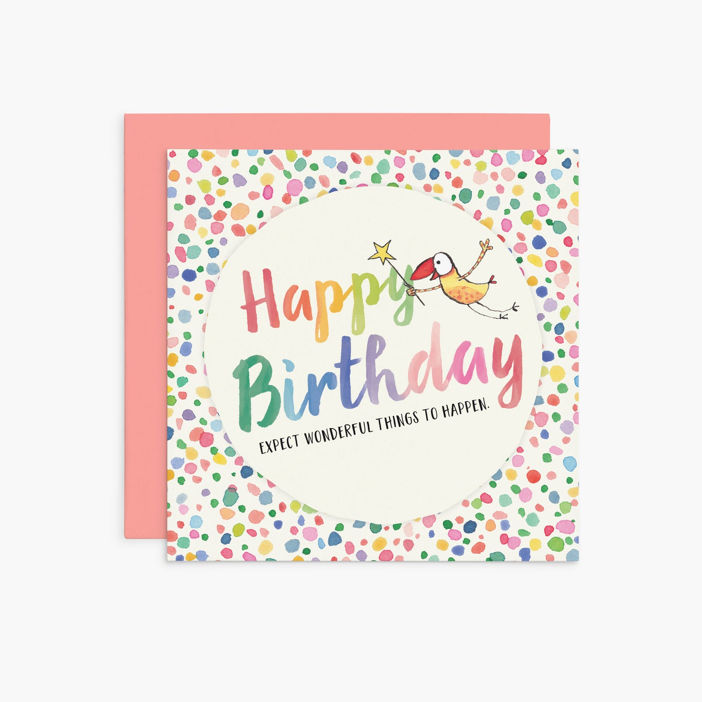 Twigseeds Birthday Card - Happy Birthday. Expect wonderful things to happen.