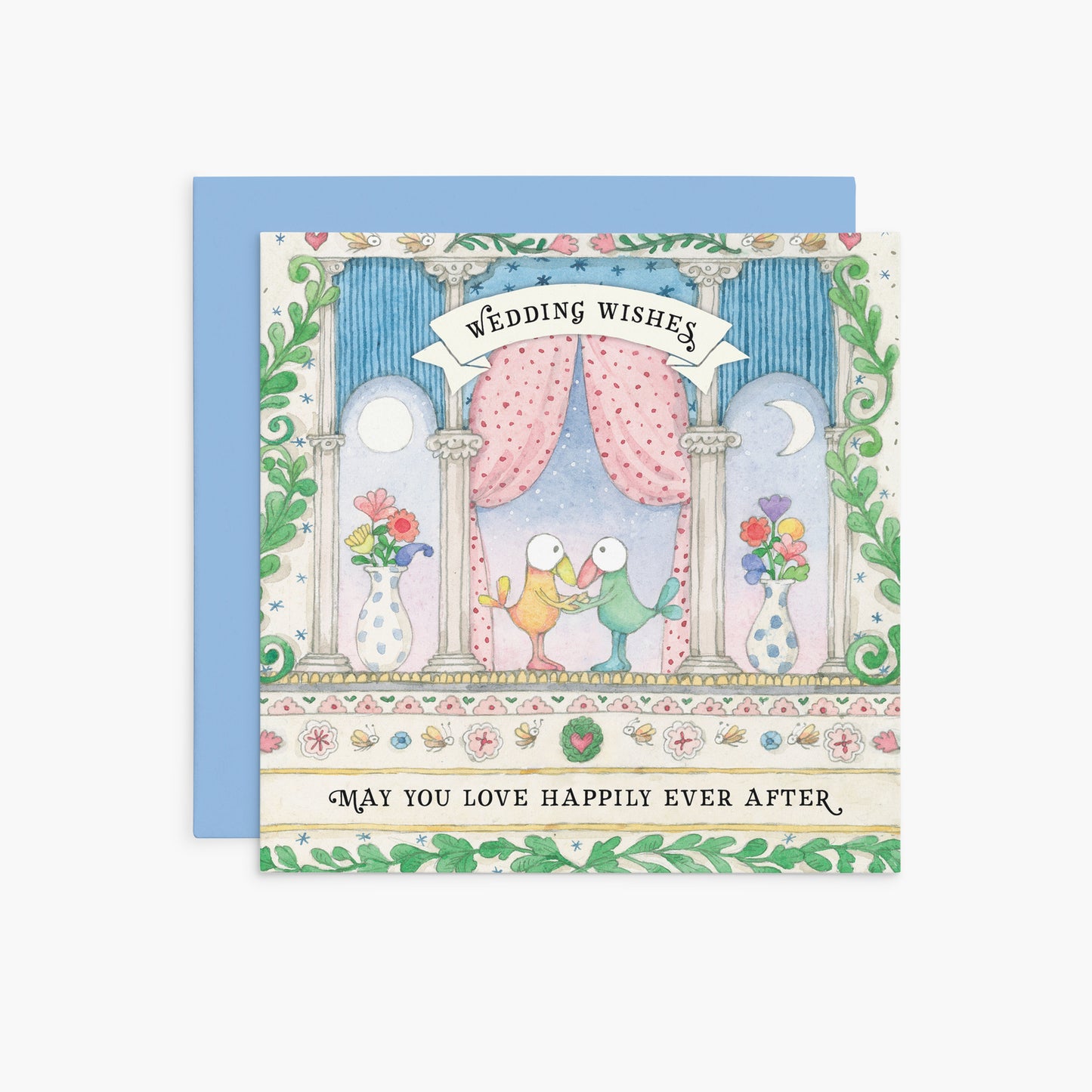 Twigseeds Wedding Card - May you love happily ever after