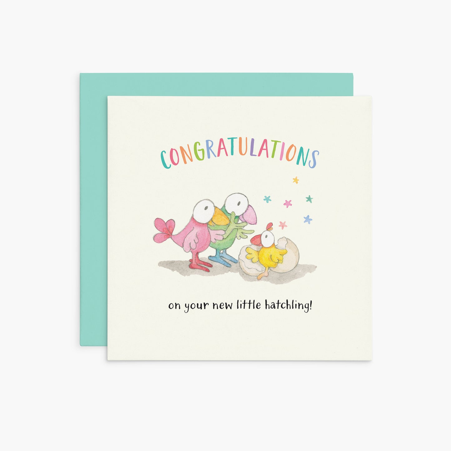 Twigseeds Baby Card - Congratulations on your new little hatchling
