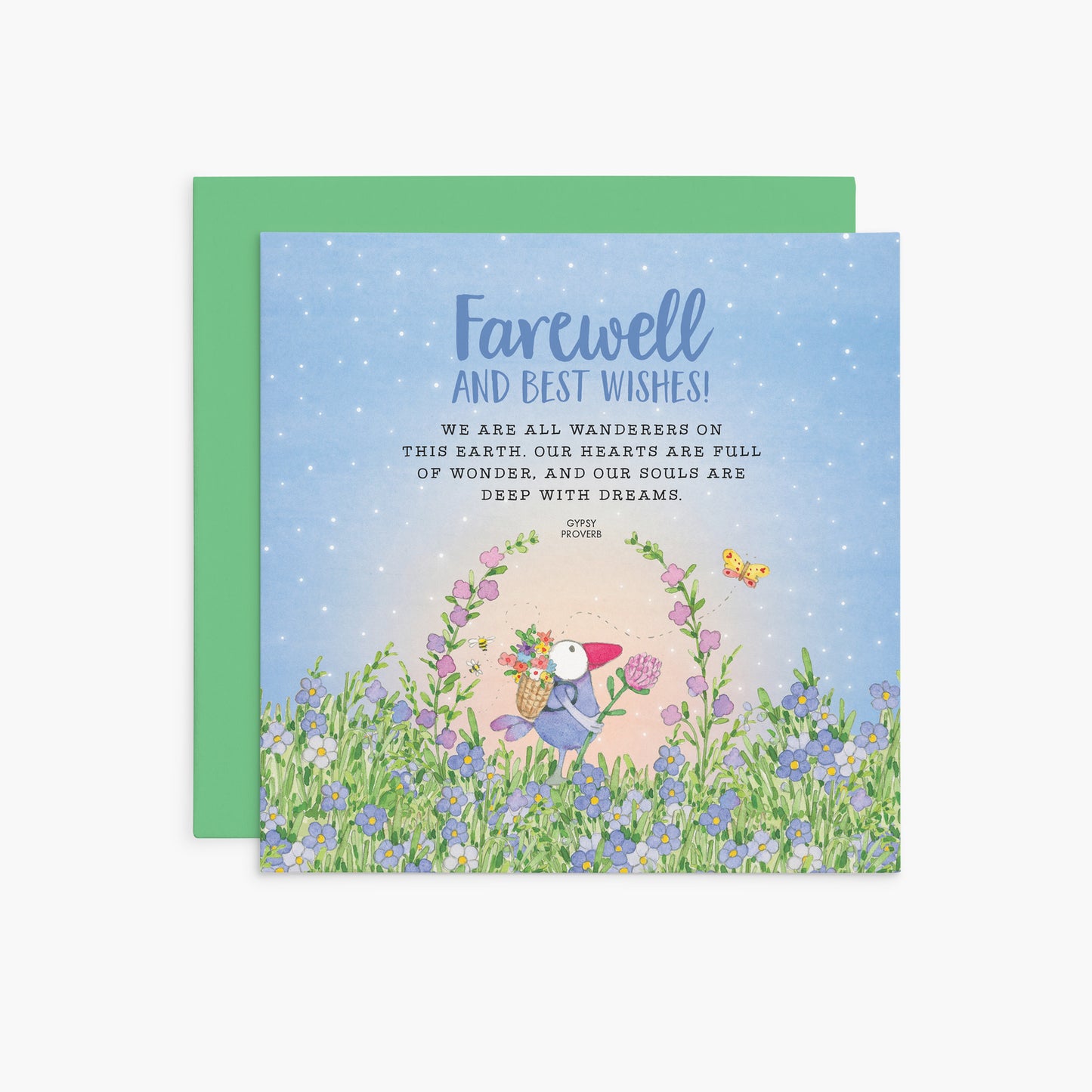 Twigseeds Farewell Card - Best wishes