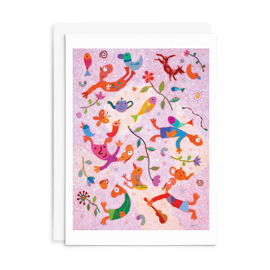 Leunig Greeting Card - The Woes of Whirled