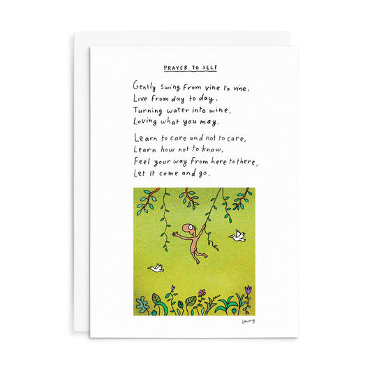 Leunig Greeting Card - Prayer to Self