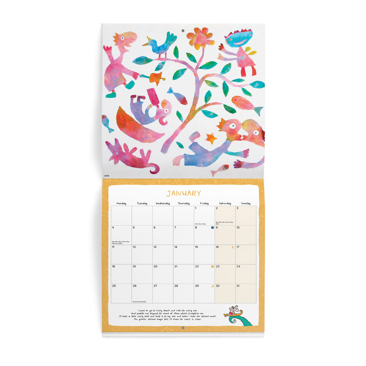 2027 Leunig Wall Calendar