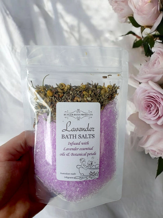 Lavender Bath Salts - Epsom (packet)