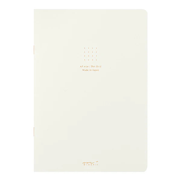 White Notebook - Dot Grid 5mm - A5