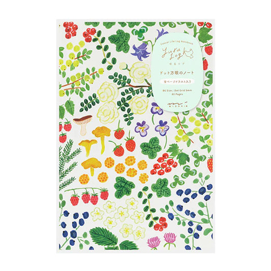 Midori Yuru Log Dot Grid Notebook Scandinavia