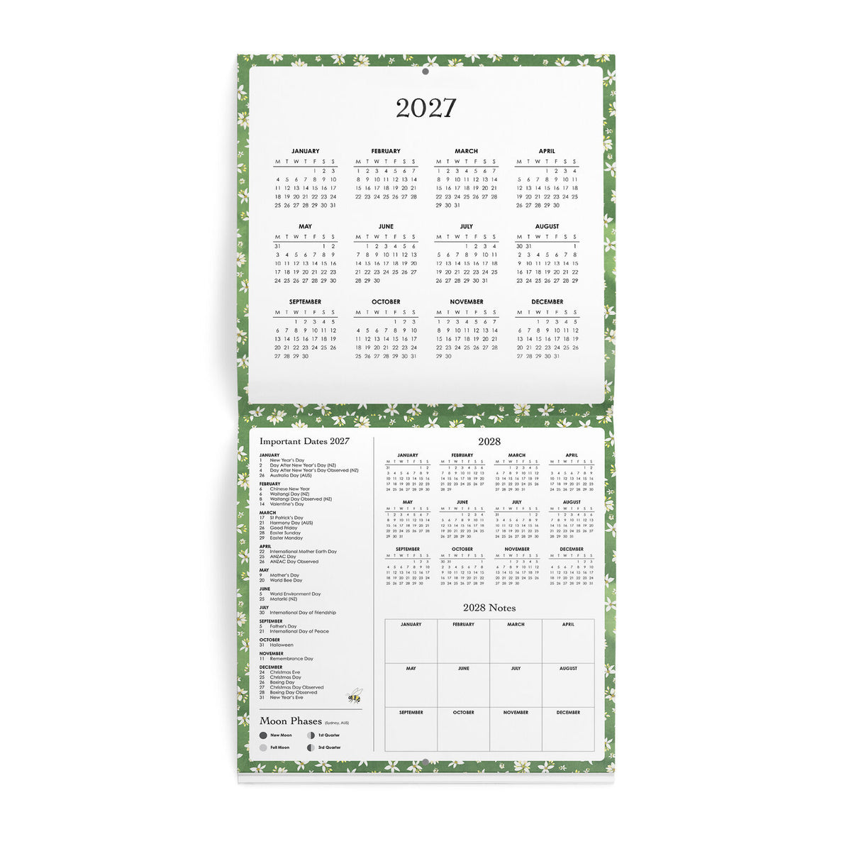 2027 Affirmations Nature Wall Calendar