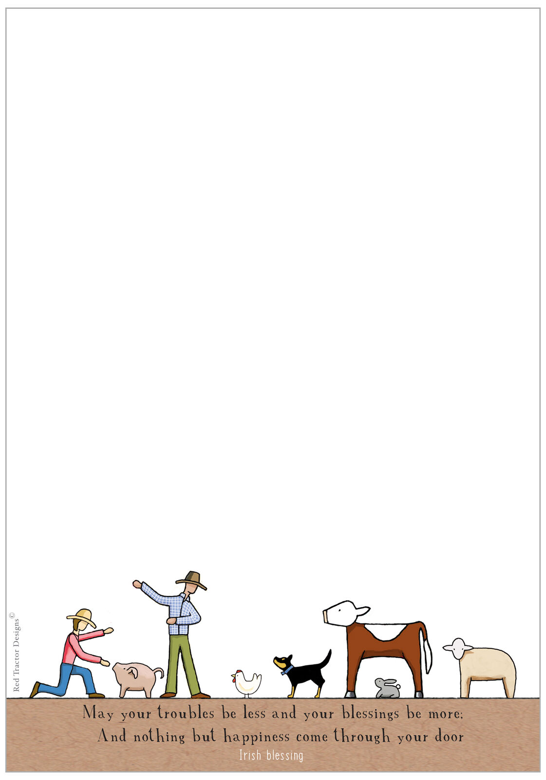 A Warm Welcome A5 Notepad