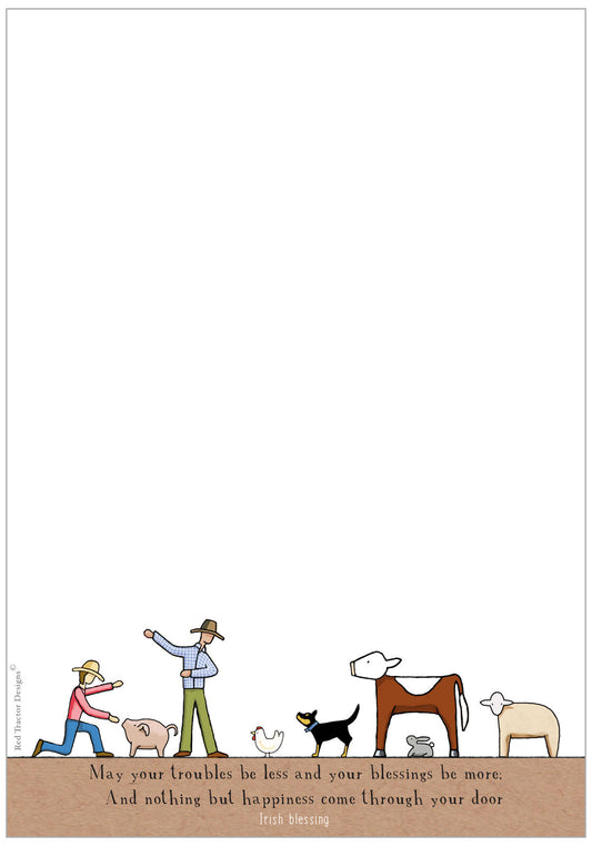 A Warm Welcome A5 Notepad