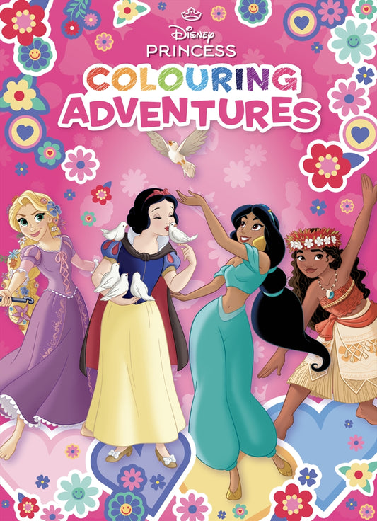 Disney Princess: Colouring Adventures (Pink)