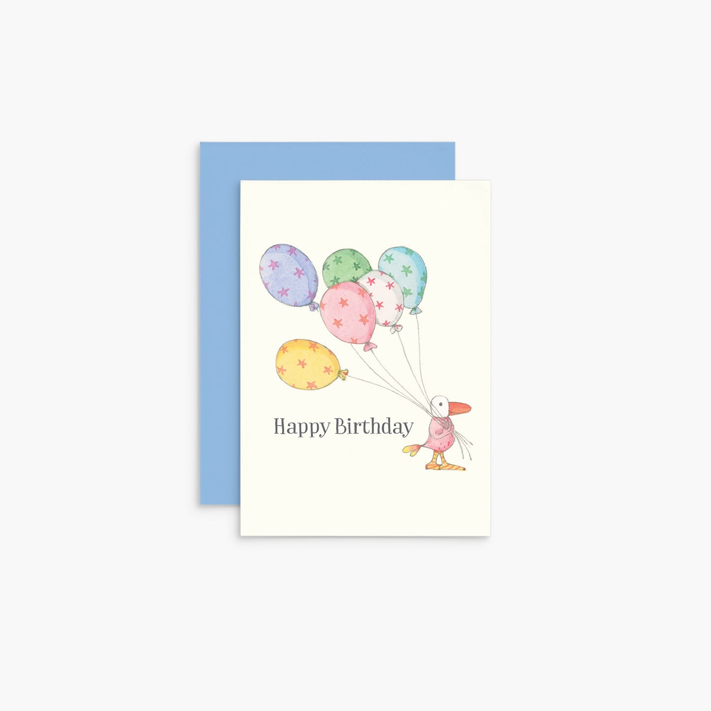 Twigseeds Mini Happy Birthday card - Balloons