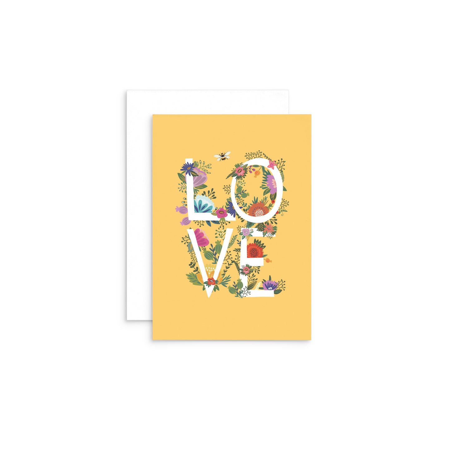 Bee Mini Card - LOVE