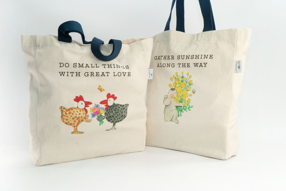 Twigseeds Large Tote Bag - Love
