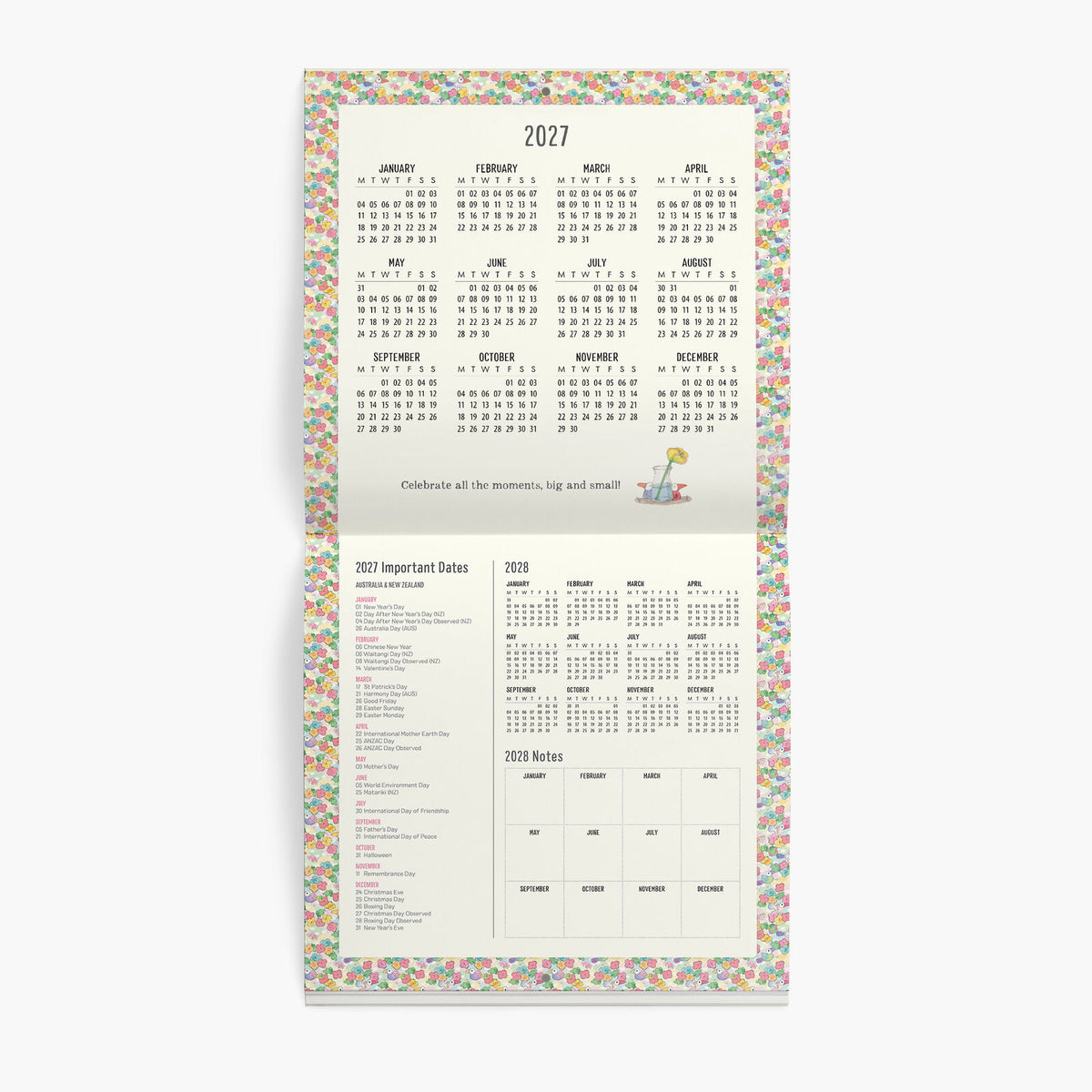 2027 Twigseeds Wall Calendar