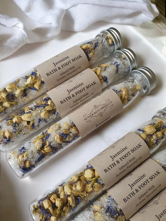 Jasmine - Bath and Foot Salt Soak Test Tube