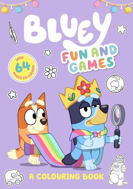 Bluey Fun and Games: A Colouring Book