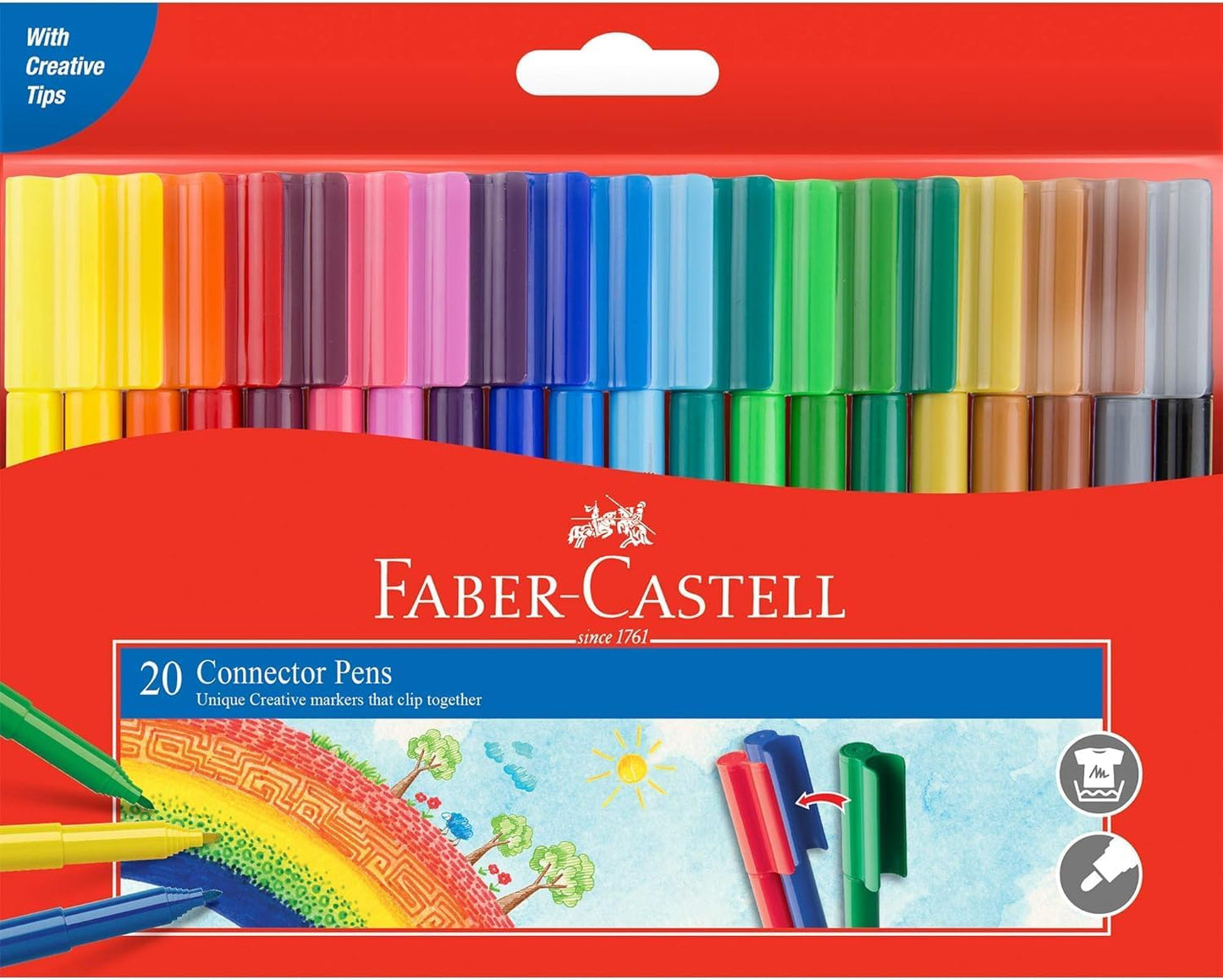 Faber-Castell 20 Connector Pens