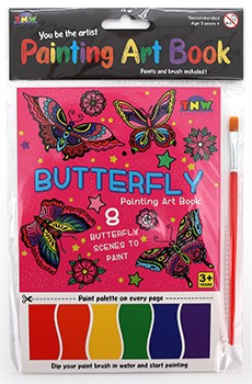 You be the artist Painting Art Book - Butterfly