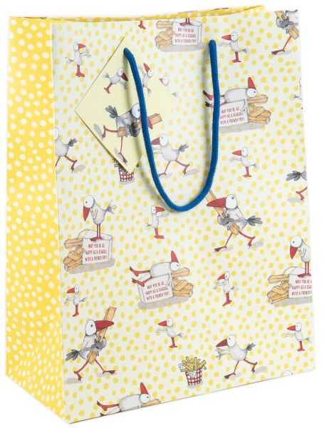 Twigseeds Gift Bag (Large) - Happy Seagulls