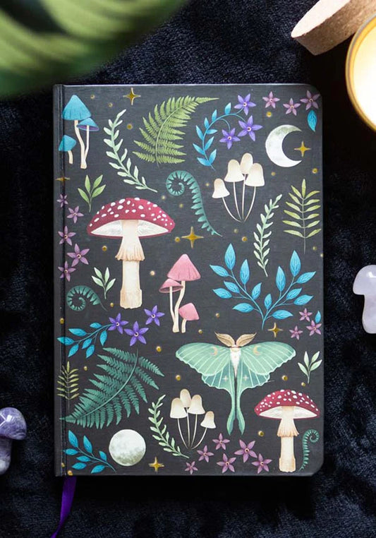 Dark Forest (Enchanted Mushroom) A5 Notebook
