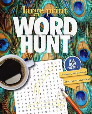 Large Print Word Hunt Vol 123