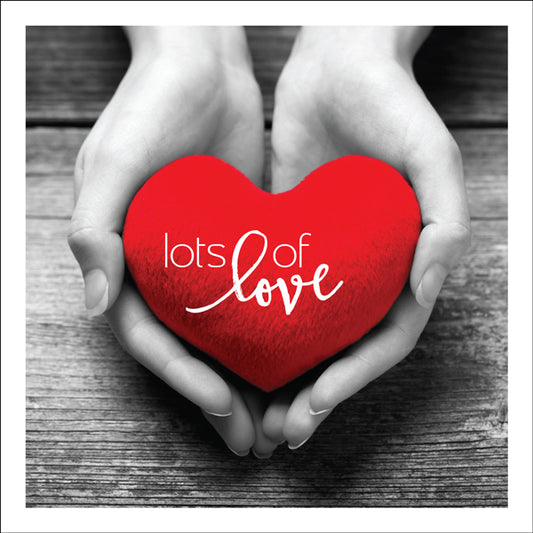 Mini Card - Lots of love