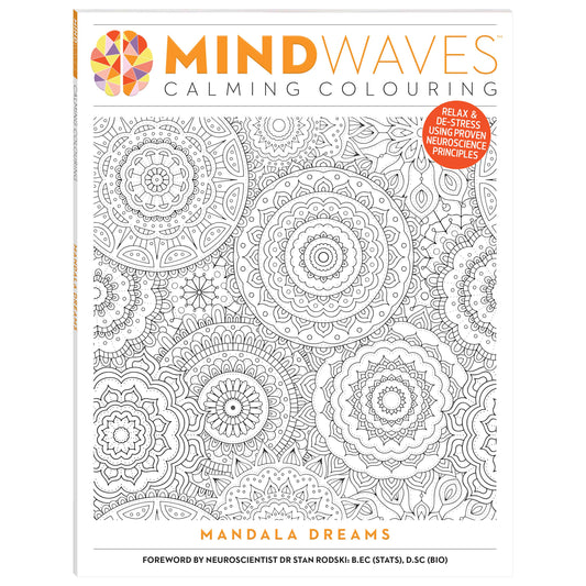 Mindwaves Calming Colouring - Mandala Dreams