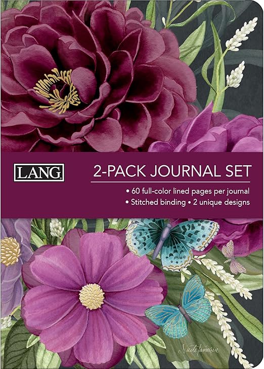 Midnight Garden - LANG 2 Pack Journal Set