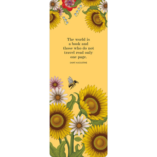 Bee Bookmark - The world is a book