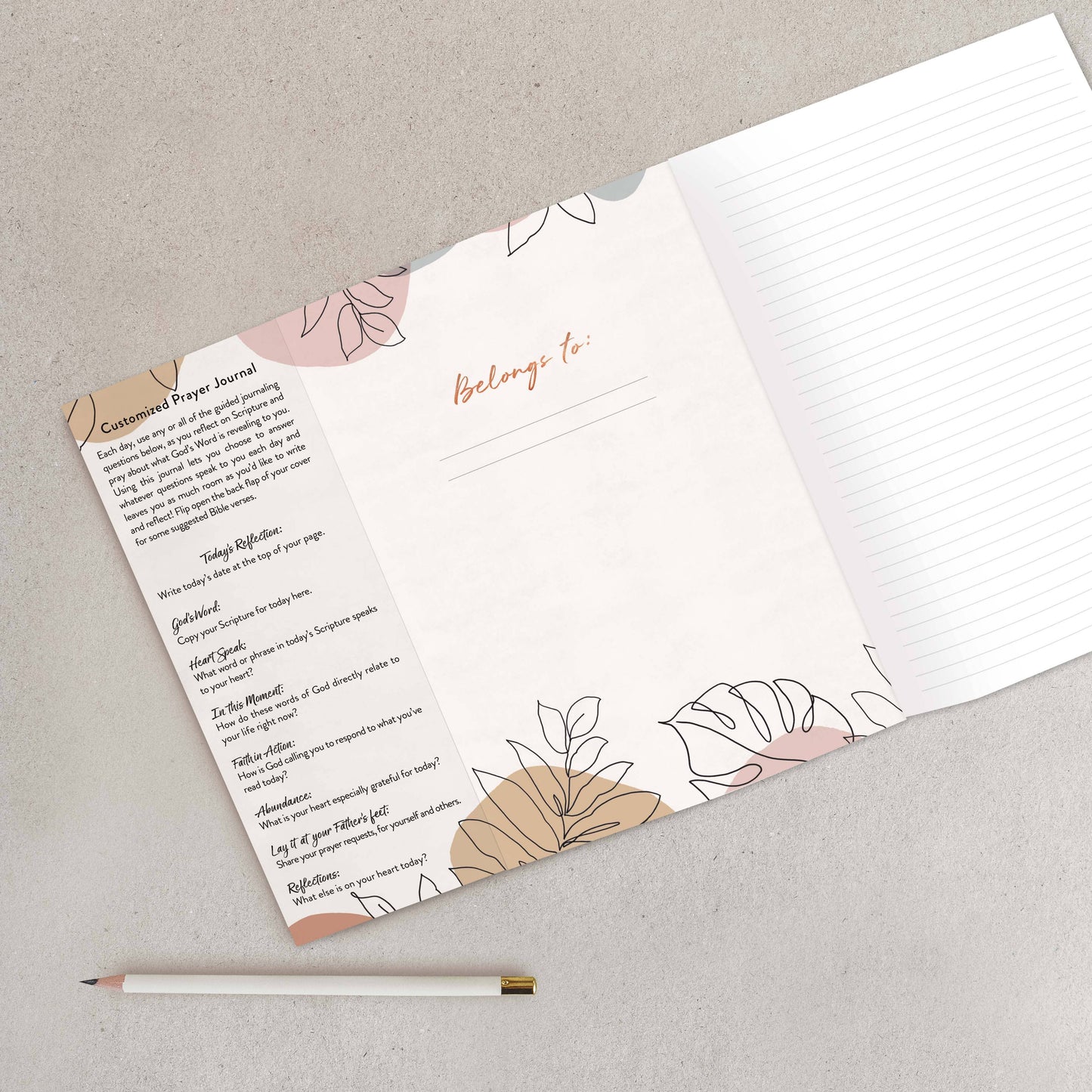 Legacy Prayer Gatefold Journal - Sierra Hills