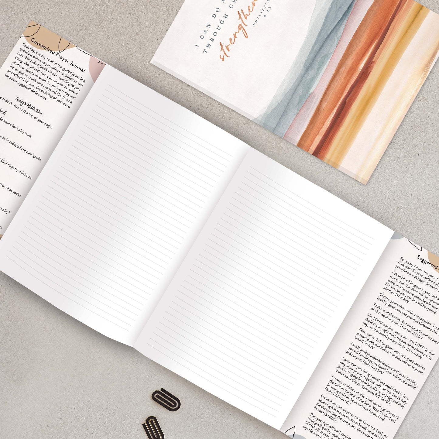 Legacy Prayer Gatefold Journal - Sierra Hills