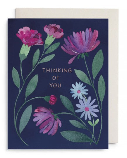 Thinking of You (Floral) - E. Frances Cards
